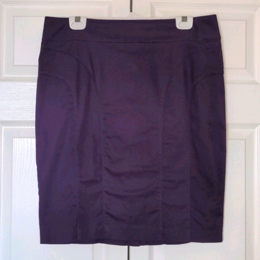 Purple Pencil Skirt - H&M